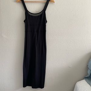 Bodycon Dress with Mesh Detail